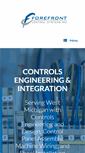 Mobile Screenshot of forefrontcontrols.com
